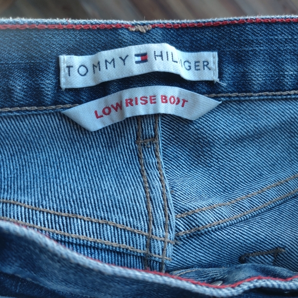 Tommy Hilfiger Jeans Women's Size 10 Low Rise Boot Cut - Picture 6 of 7